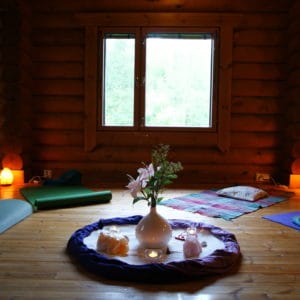 Our lovely workshop room