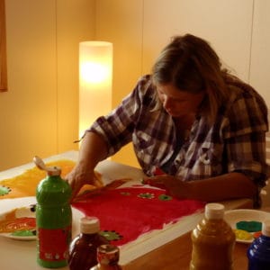 Healing intuitive painting